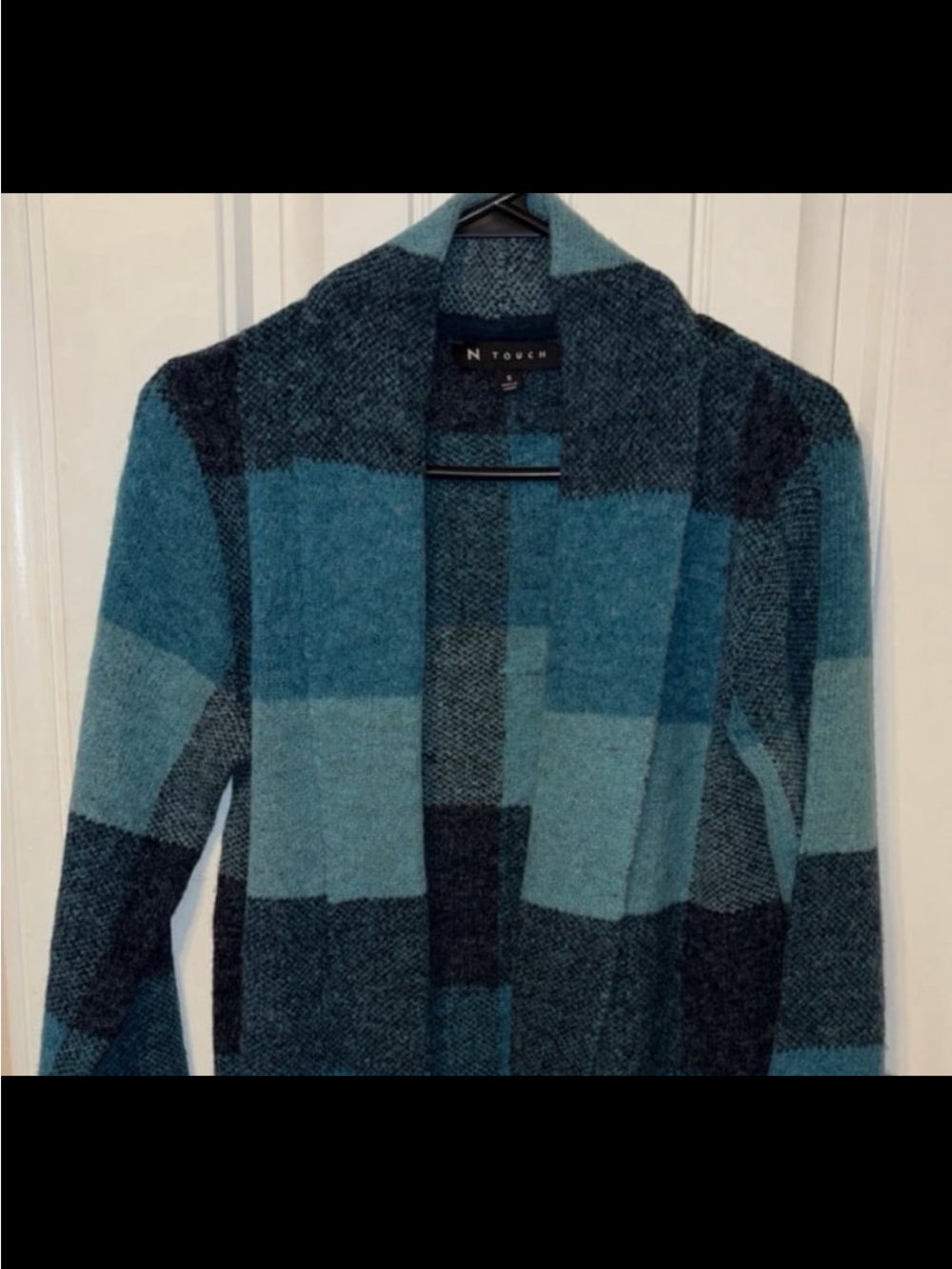 NWOT N’ Touch Multi Colored Cardigan S
